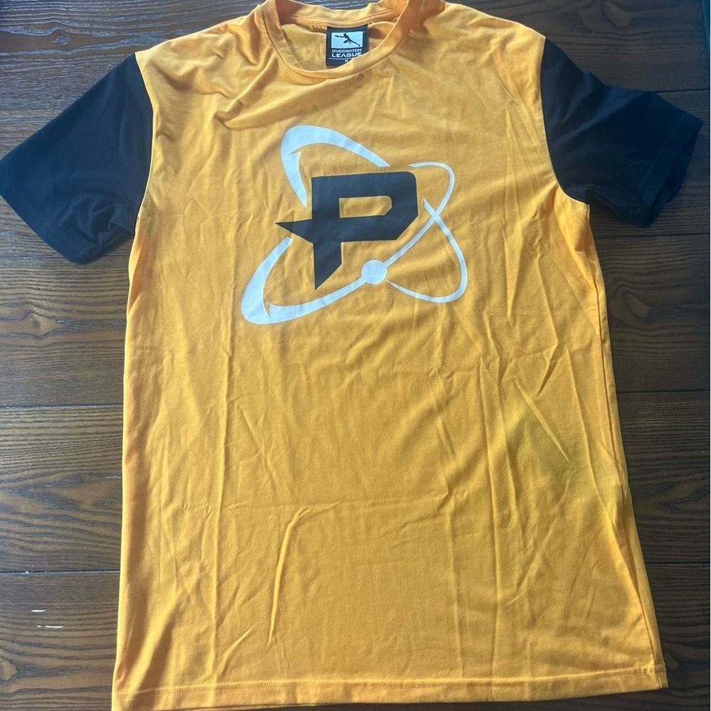 Philadelphia Fusion Overwatch League Inaugural Season 17 Shirt Sz M Black Orange